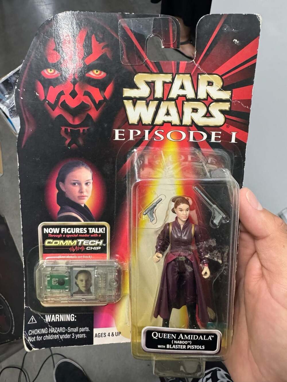 Hasbro Star Wars Episode I Queen Amidala Naboo Action Figure 3.75 Inch